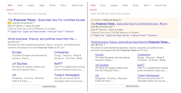 Google Layout Changes to SEO