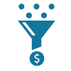 sales funnel icon