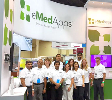 Trade Show Marketing Agency Trade Show Booth for eMedApps