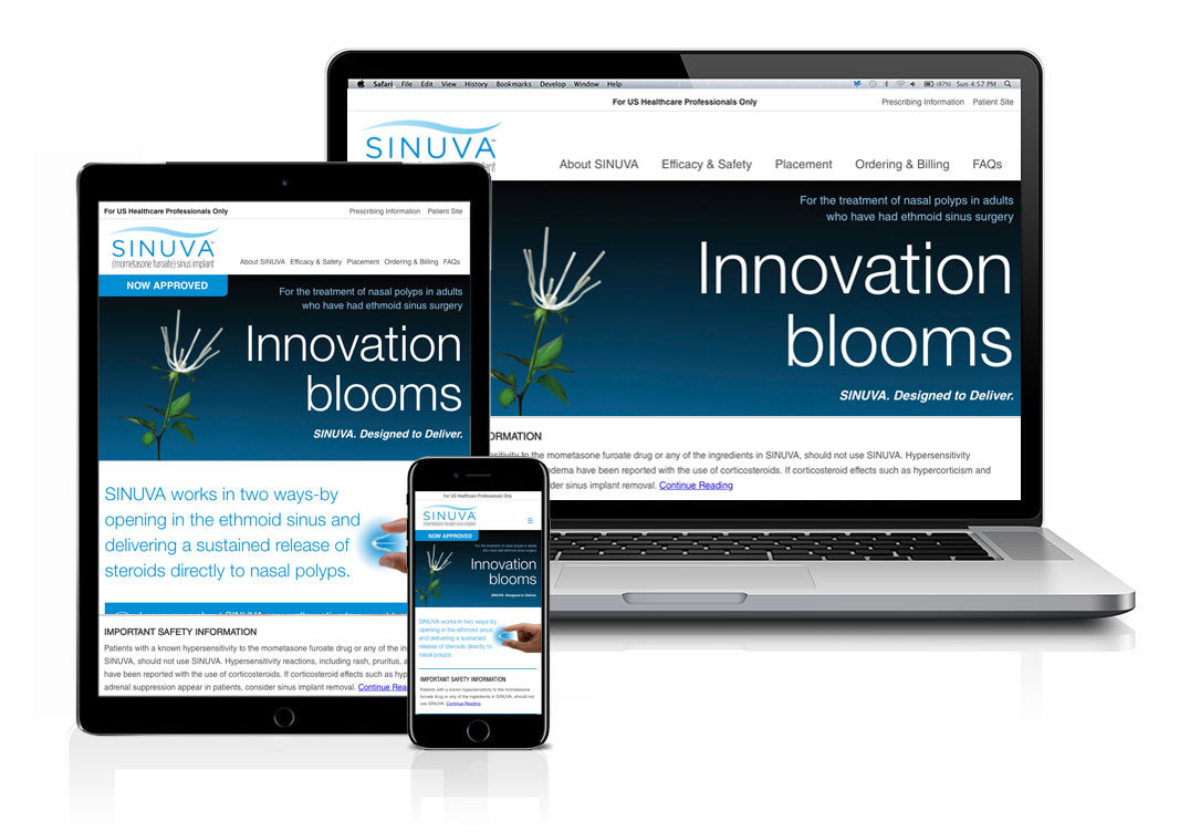 website-sinuva Sinuva website design
