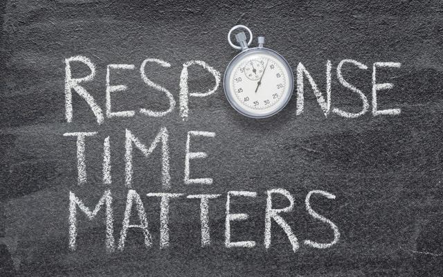 response time matters
