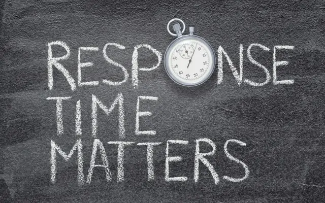 response time matters