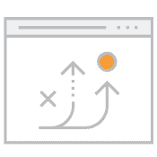 marketing plan strategy icon