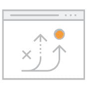 marketing plan strategy icon