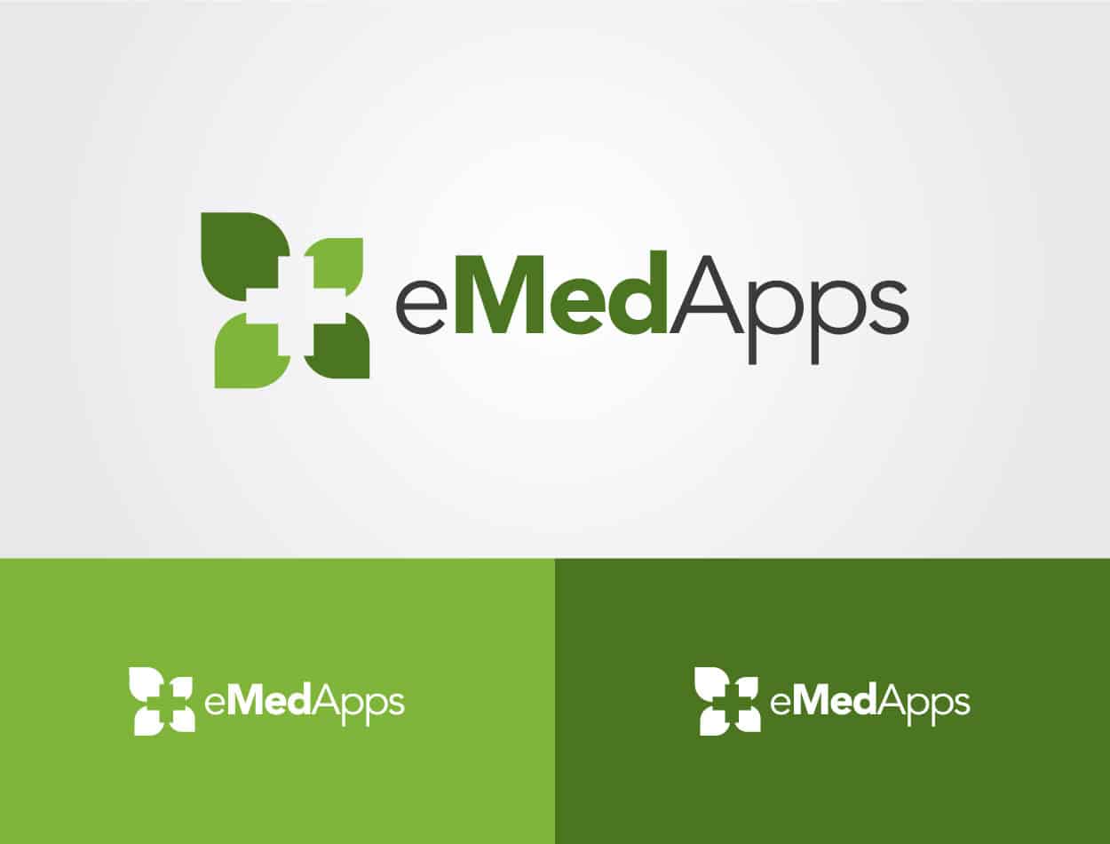 eMedApps logo desgin