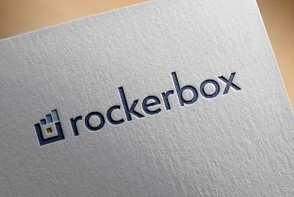 Rockerbox logo design