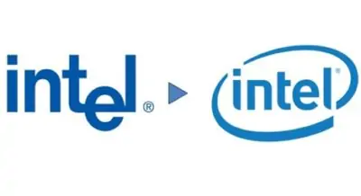 Intel logos