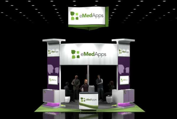 eMedApps Trade Show Booth Design