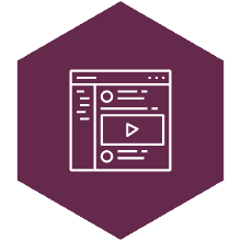 social media campaign development - social media profile page icon