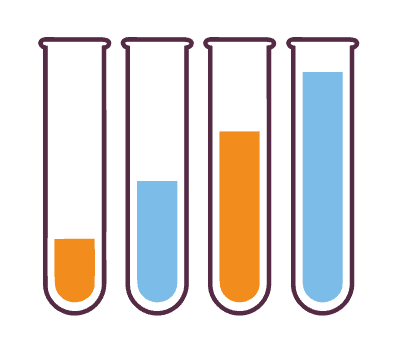 growing biotech revenues - beaker icon