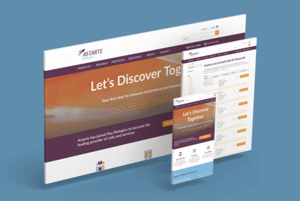 Astarte Biologics Responsive Website Design
