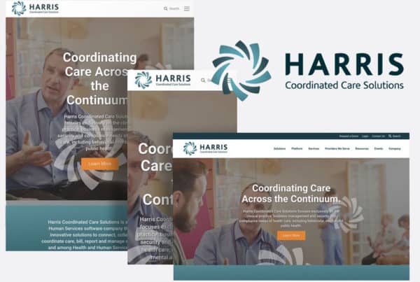 Harris Healthcare Website Design