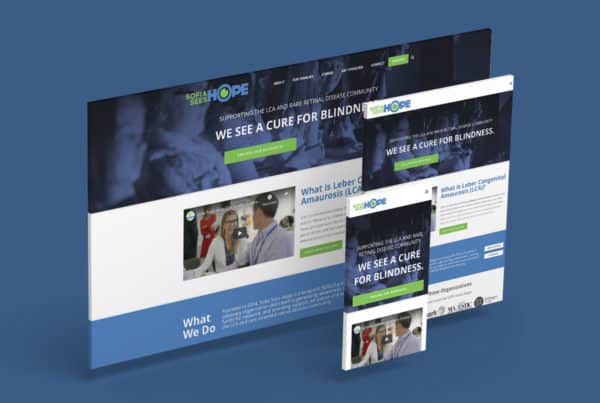 Sofia Sees Hope Responsive Website Design Example