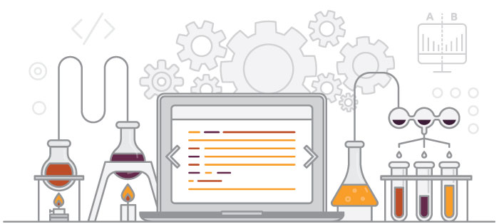 laboratory IT systems marketing agency diagram