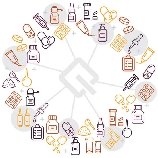 pharmaceutical marketing services diagram