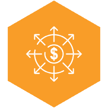 scalable budget icon