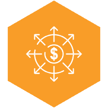 scalable budget icon