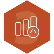 growth delta icon
