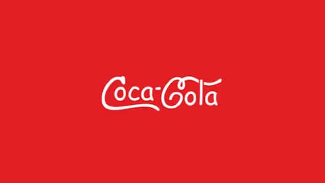 coca-cola logo in comic sans