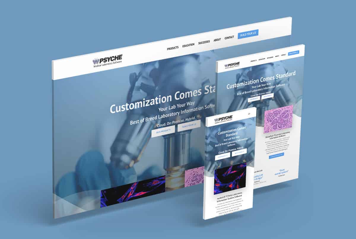 Responsive Website Design for Psyche Systems