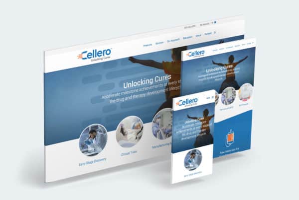 Cellero Website Design