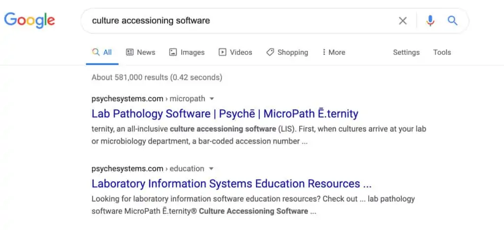 culture accessioning software