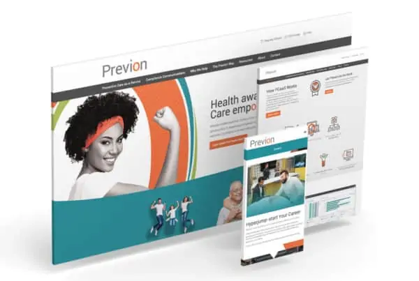 Previon responsive website design