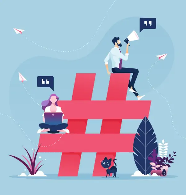 hashtag strategy feature image