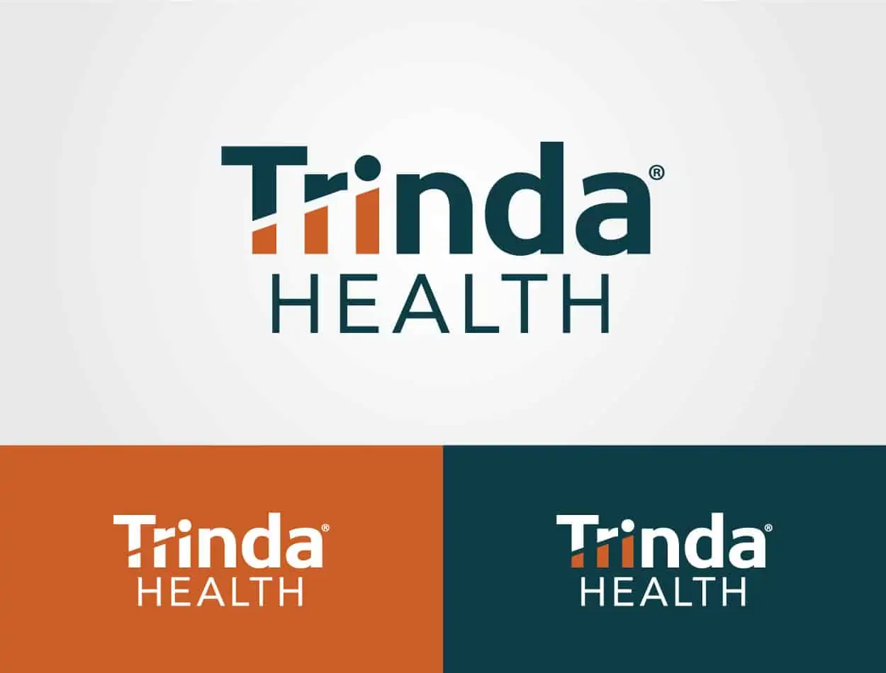 Trinda Health logo design