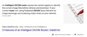 5 Features of an Intelligent DICOM Router
