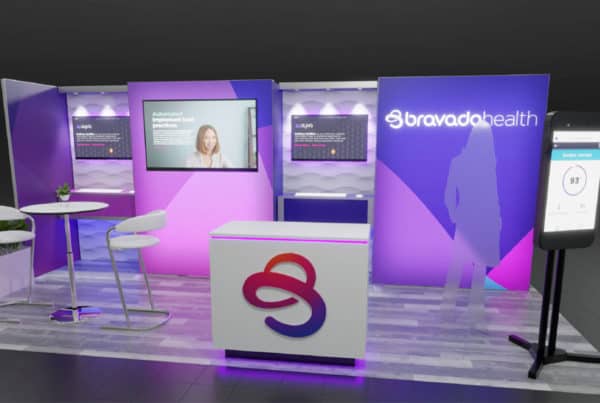 Bravado Health Trade Show Booth Design