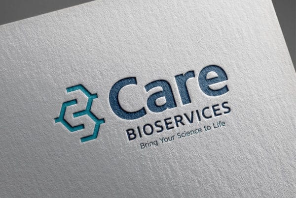 Care Bioservices logo design