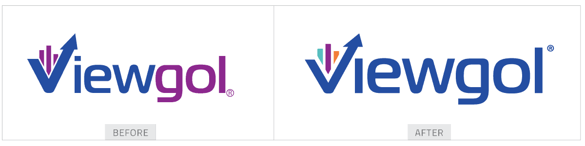 Viewgol logo redesign
