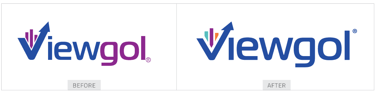 Viewgol logo redesign