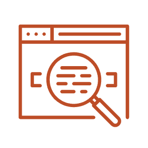 key phrase research icon