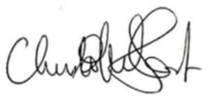 Chris Slocumb signature