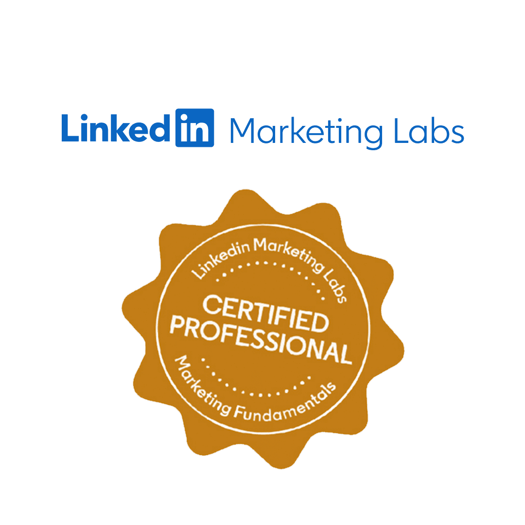 Linkedin Marketing Labs Certified Professional Badge