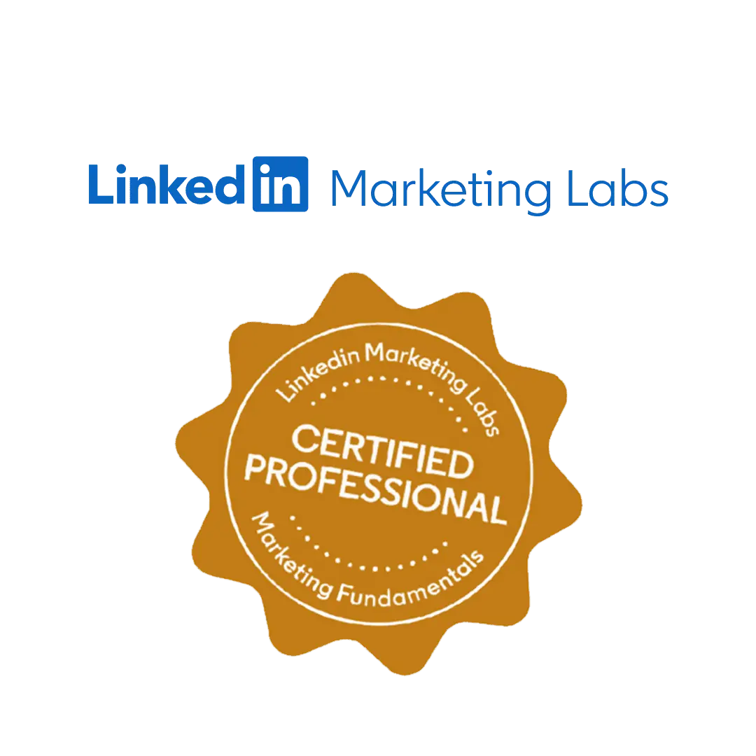Linkedin Marketing Labs Certified Professional Badge