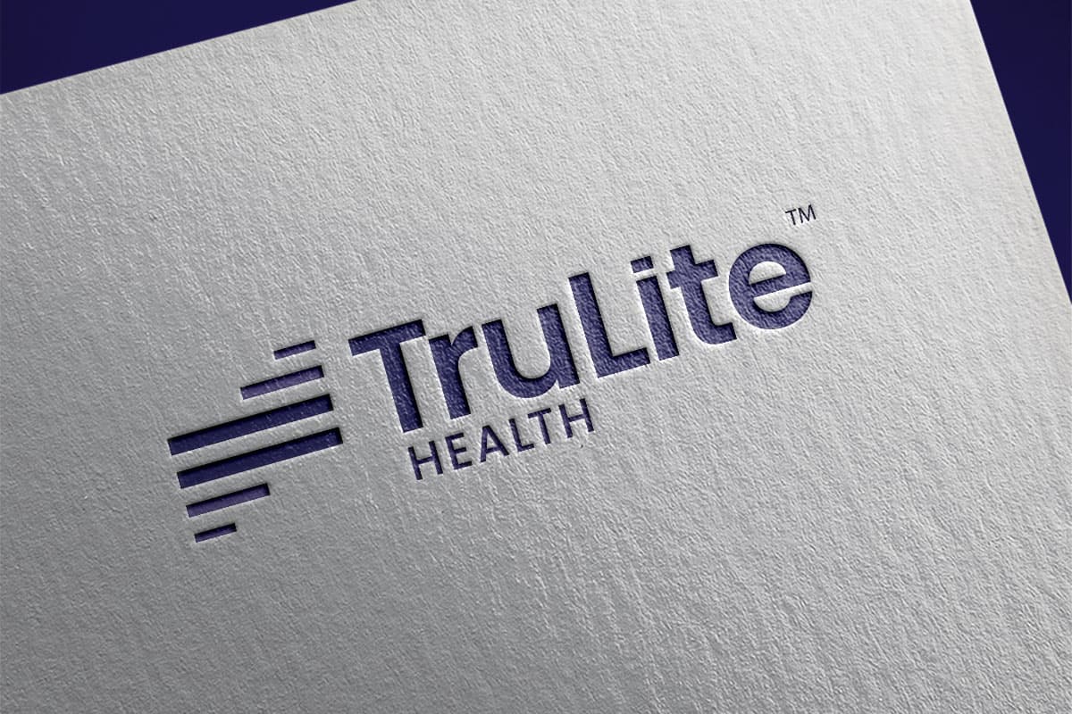 TruLite Health logo design