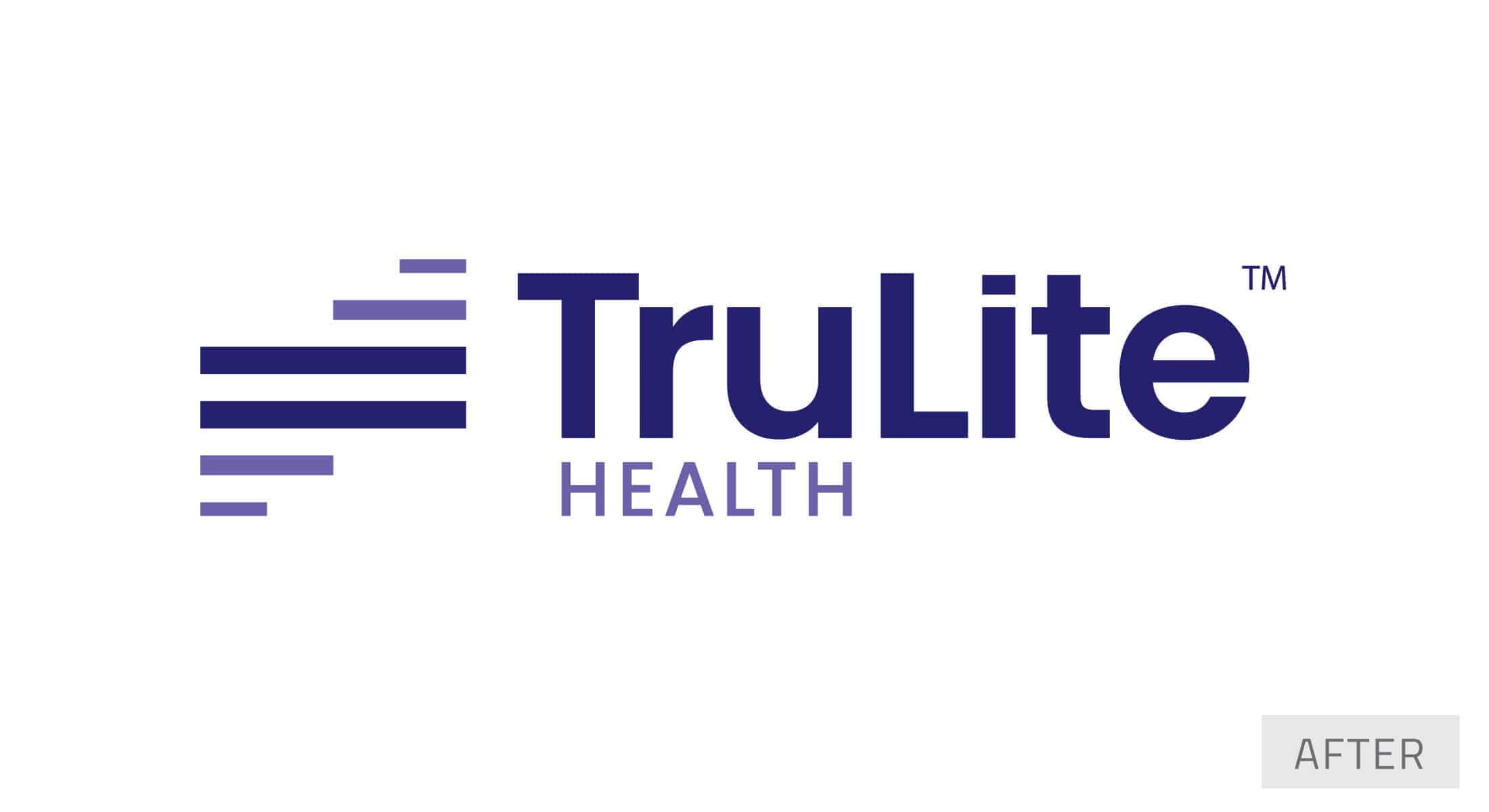 TruLite Health logo after redesign