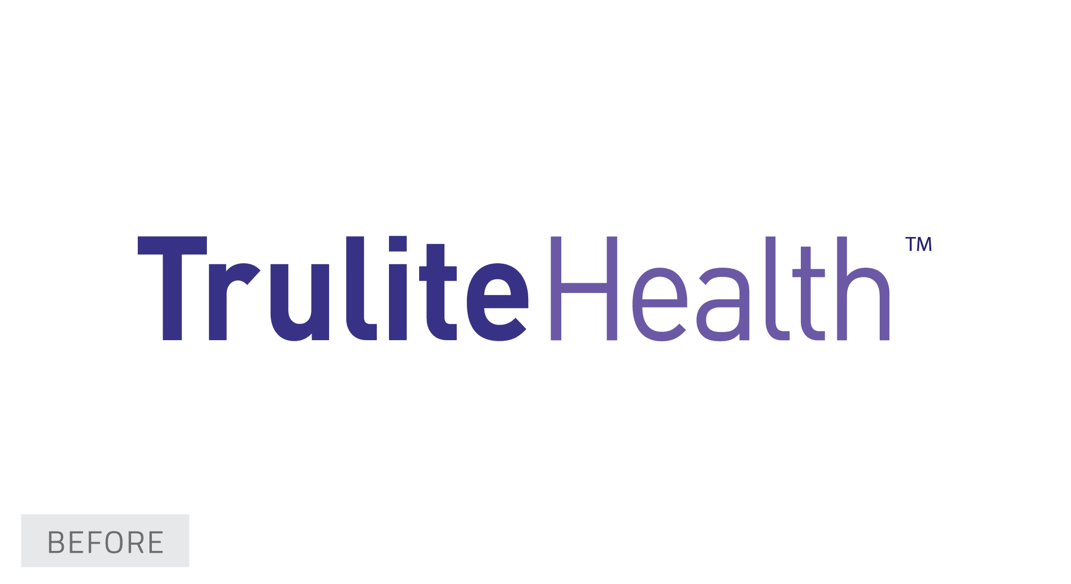 TruLite Health logo before redesign
