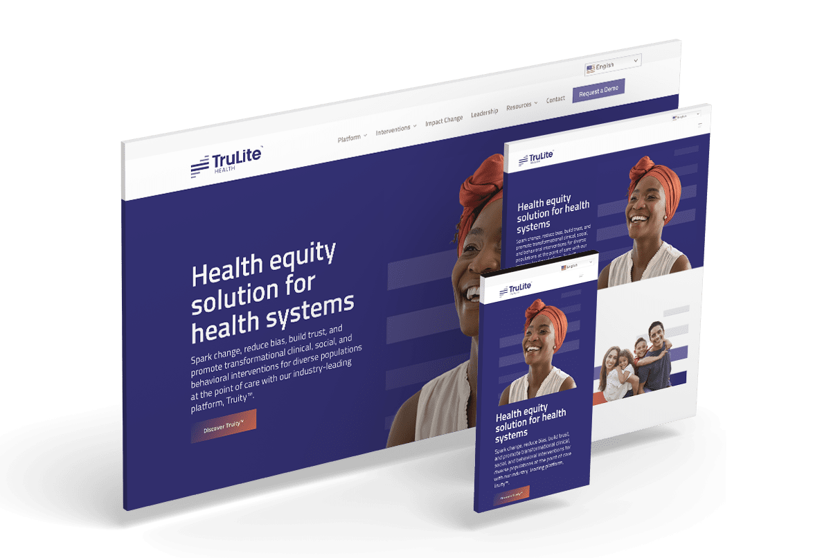 TruLite Health Website Design
