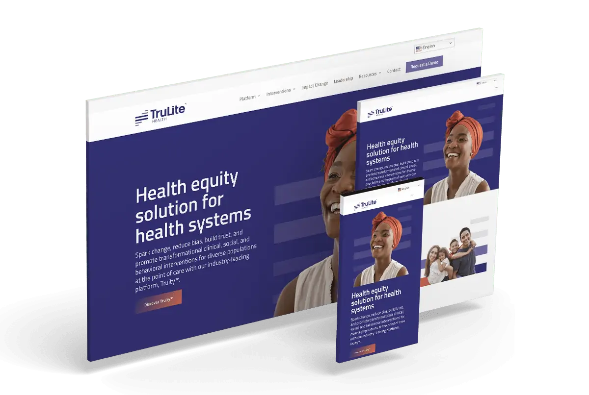 TruLite Health Website Design