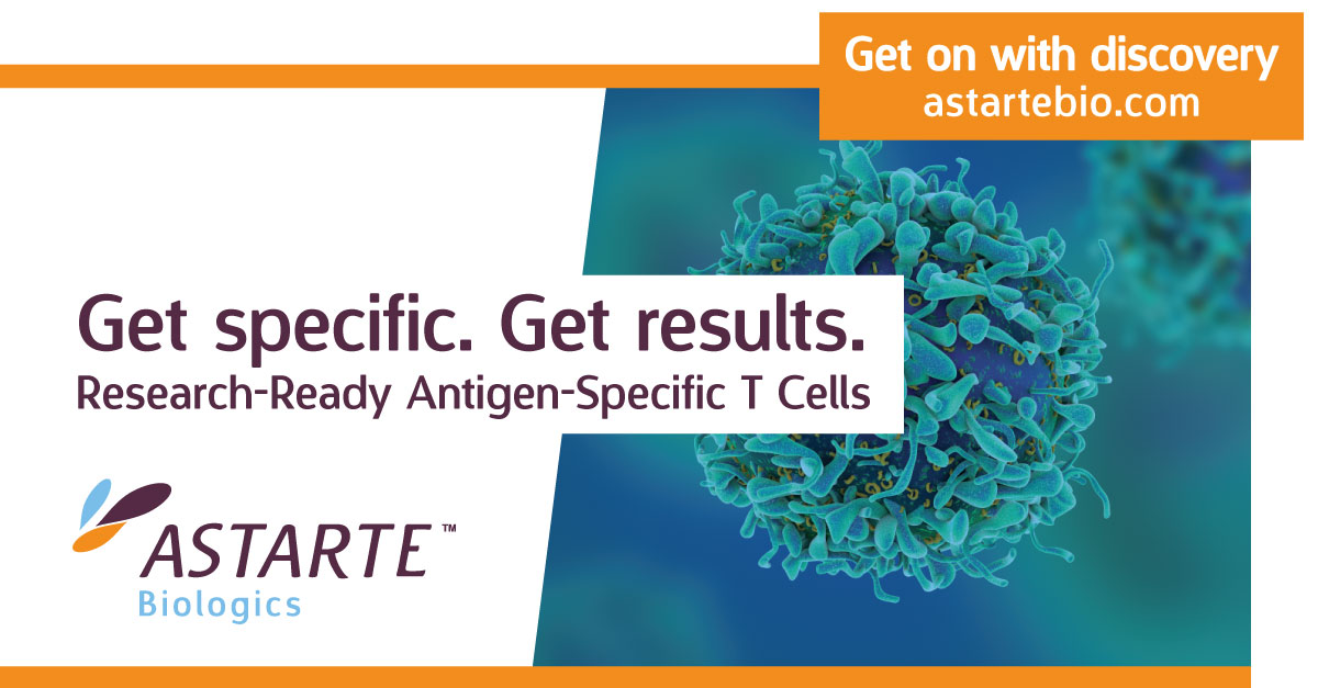 Astarte Biologics LinkedIn digital ad design example