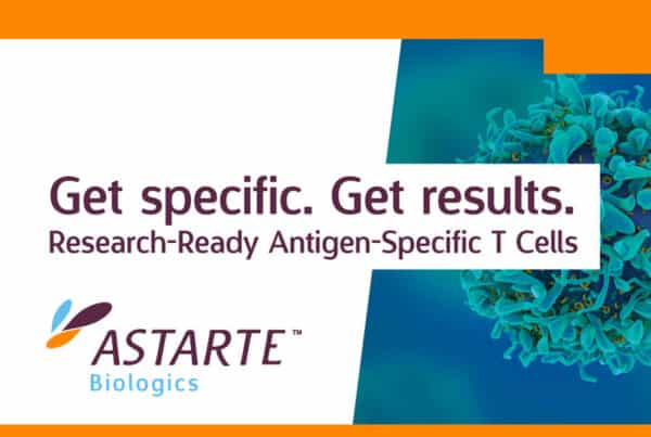 Astarte Biologics digital ad snippet