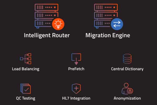 DataFirst imaging workflow platform custom explainer graphic