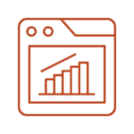 competitor analysis data icon