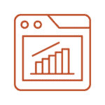 competitor analysis data icon